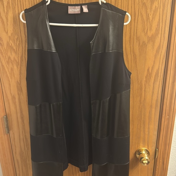 Chico’s long vest size one - Picture 2 of 6